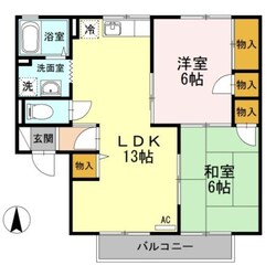 グランシャトー　Ｃ棟の物件間取画像